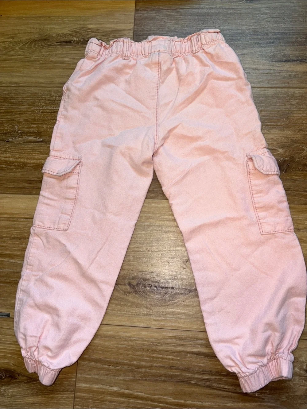 OshKosh B'gosh Light Pink Ruffle-Waist Jogger Pants